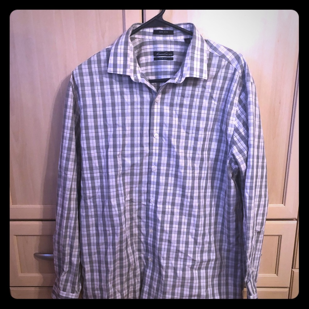 Kenneth Cole slim fit long sleeve shirt